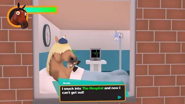 Интерфейс Saint Hazel's Horsepital во время прохождения