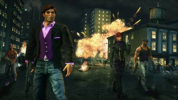 Интерфейс Saints Row The Third во время прохождения