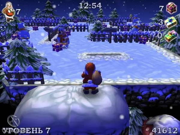 Интерфейс Santa Claus 2 in Trouble... Again! во время прохождения