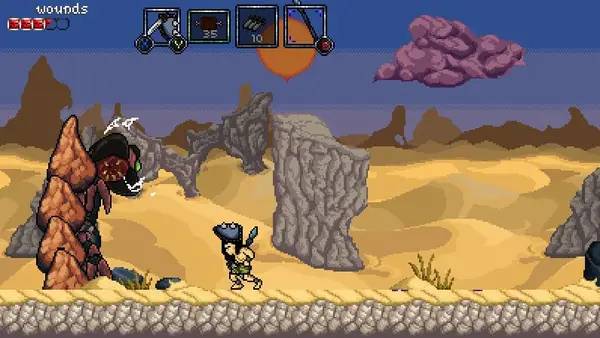 Интерфейс SAVAGE The Shard of Gosen во время прохождения