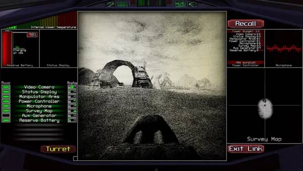 Интерфейс Scavenger SV-4 во время прохождения