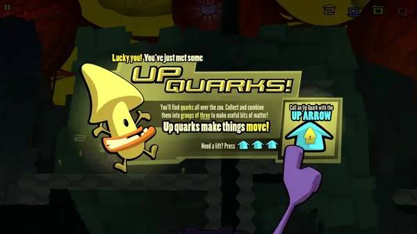 Интерфейс Schrodinger's Cat And The Raiders Of The Lost Quark во время прохождения