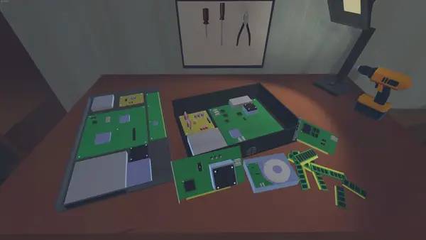 Интерфейс Scrapping Simulator во время прохождения