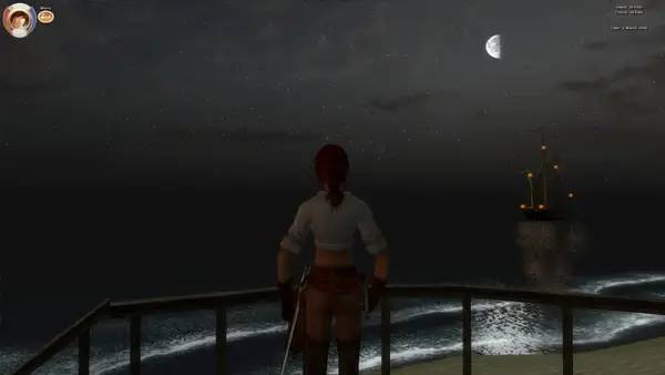 Интерфейс Sea Dogs Caribbean Tales во время прохождения