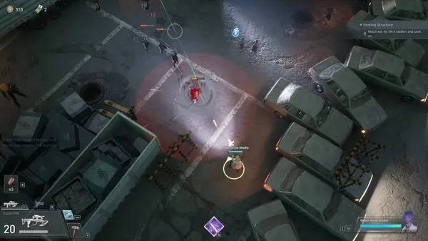 Интерфейс Section 13 во время прохождения