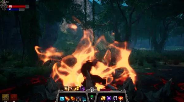 Интерфейс Sentinel Cursed Knight во время прохождения