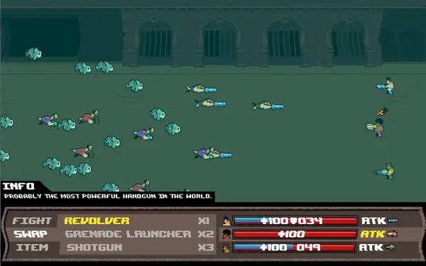 Интерфейс Serious Sam The Random Encounter во время прохождения