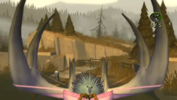 Интерфейс Сезон охоты во время прохождения