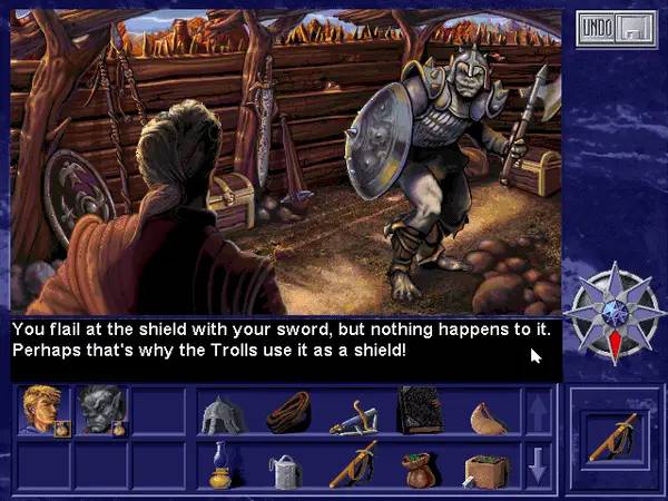 Интерфейс Shannara во время прохождения