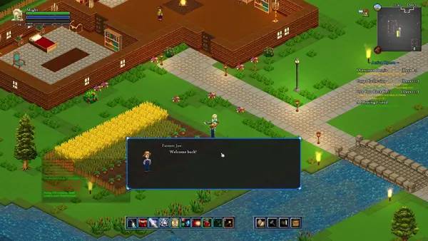 Интерфейс Shards of Azuria во время прохождения