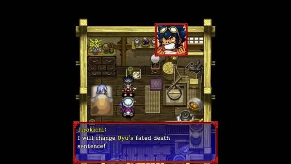 Интерфейс Shiren the Wanderer  The Tower of Fortune and the Dice of Fate во время прохождения