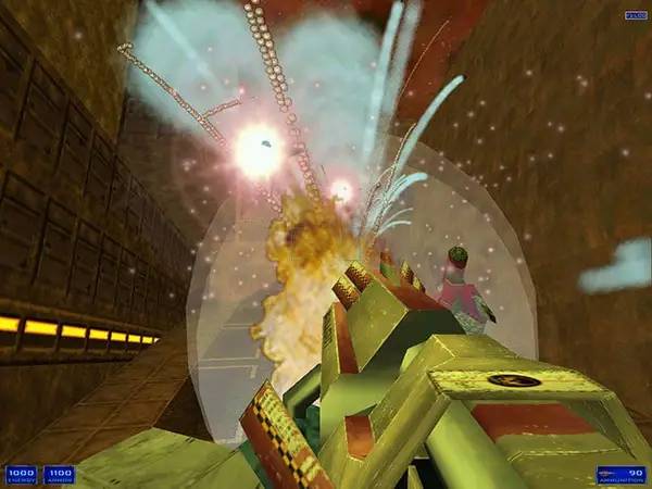 Интерфейс Shogo Mobile Armor Division во время прохождения