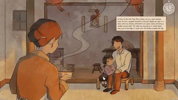 Интерфейс Shui's Odyssey во время прохождения