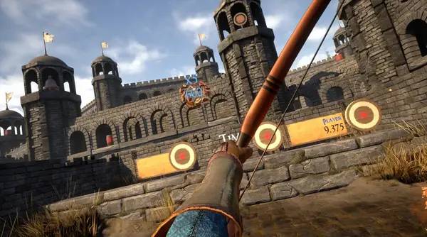 Интерфейс SiegeVR во время прохождения