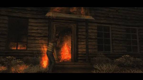 Интерфейс Silent Hill Origins во время прохождения