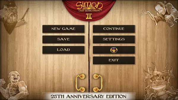 Интерфейс Simon the Sorcerer - Mucusade  25th Anniversary Edition во время прохождения