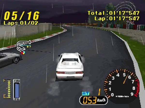 Интерфейс Simple 1500 Series vol.038 - The Real Racing - Toyota во время прохождения