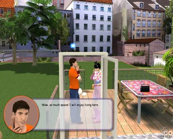 Интерфейс Singles 2 - Triple Trouble во время прохождения