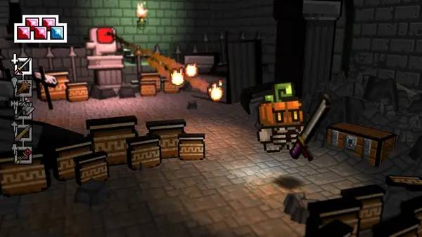 Интерфейс Skellboy Refractured во время прохождения