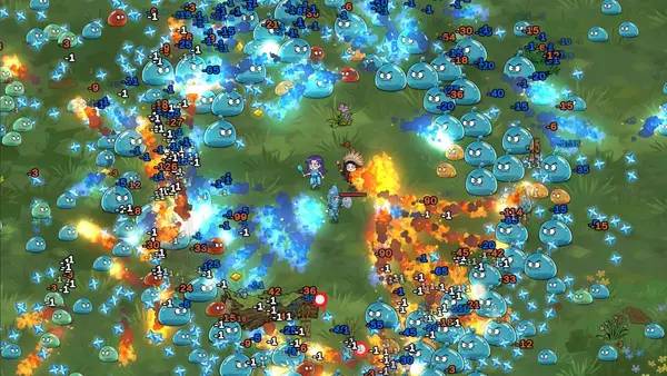 Интерфейс Skewer of Heroes Bubble Survivors во время прохождения