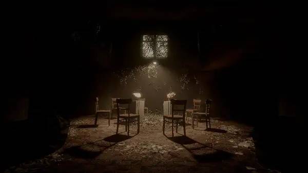 Интерфейс SKUF BACKROOMS во время прохождения