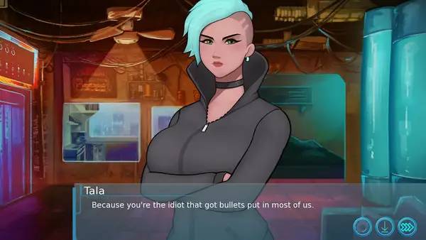 Интерфейс Sleeve Shock во время прохождения