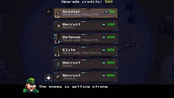 Интерфейс Snake Core во время прохождения