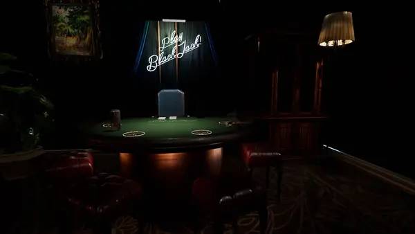 Интерфейс Social Club VR Casino Nights во время прохождения