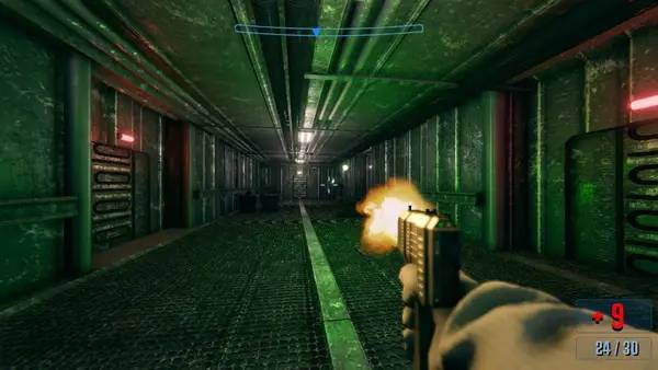 Интерфейс Space Mercenary Shooter Episode 1 во время прохождения