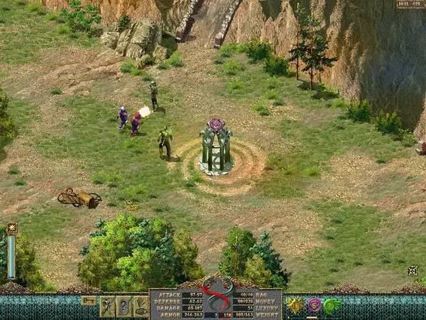 Интерфейс Spells of Gold во время прохождения