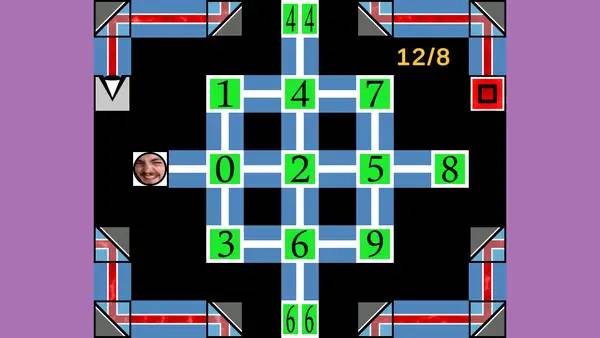 Интерфейс SquishCraft во время прохождения