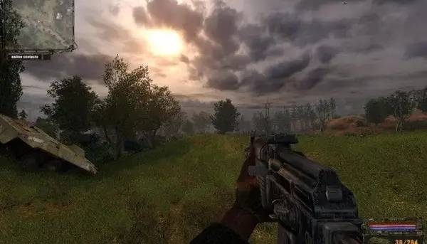 Интерфейс Сталкер - Lost Alpha во время прохождения