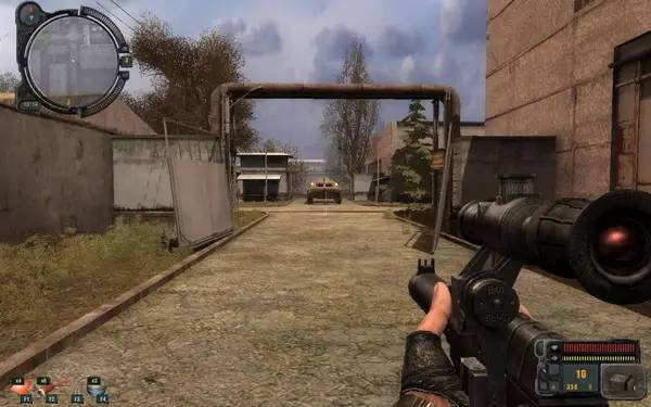 Интерфейс Сталкер  Call of Pripyat - Время Альянса - Дилогия во время прохождения