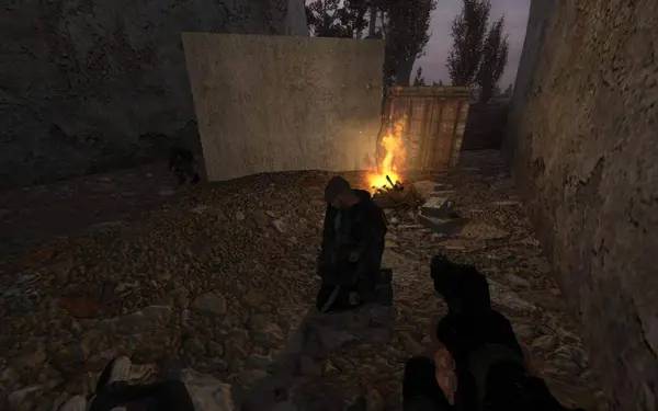 Интерфейс Сталкер  Shadow of Chernobyl - Путь человека  Шаг в неизвестность  во время прохождения