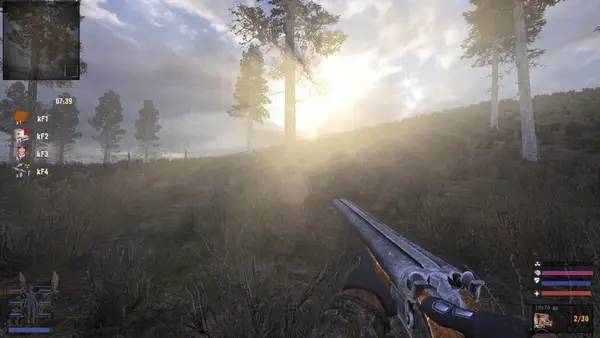 Интерфейс Сталкер Золотой шар во время прохождения