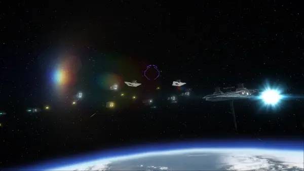 Интерфейс Star Wars  X-Wing Alliance - TIE Fighter Total Conversion во время прохождения