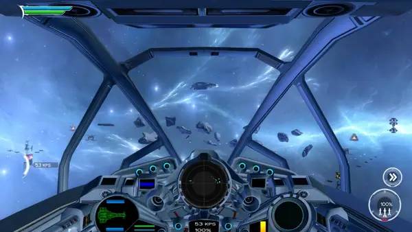 Интерфейс Stellar Wanderer DX во время прохождения