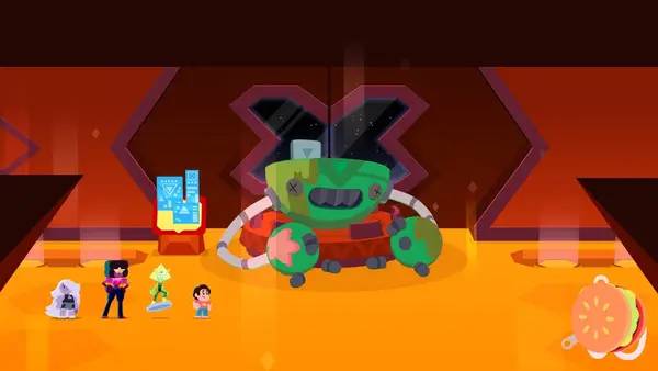 Интерфейс Steven Universe Unleash The Light во время прохождения