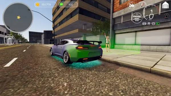 Интерфейс Suber Driver во время прохождения