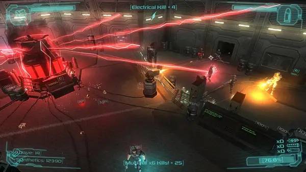 Интерфейс Subject 9 во время прохождения