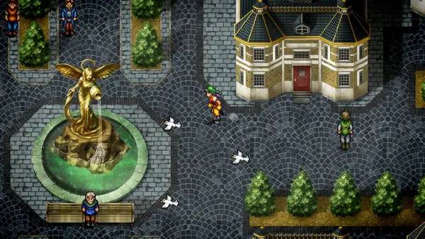 Интерфейс Suikoden I&II HD Remaster Gate Rune and Dunan Unification Wars во время прохождения