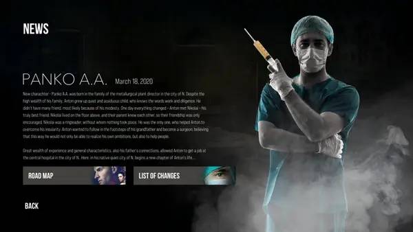 Интерфейс Survive In Russia во время прохождения