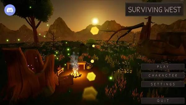 Интерфейс Surviving West во время прохождения