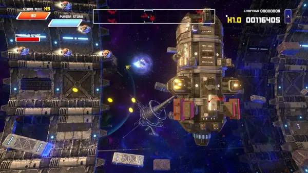 Интерфейс Syder Reloaded во время прохождения