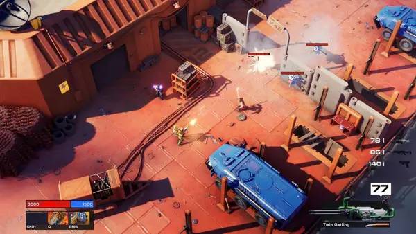 Интерфейс SYNTHETIK 2 во время прохождения