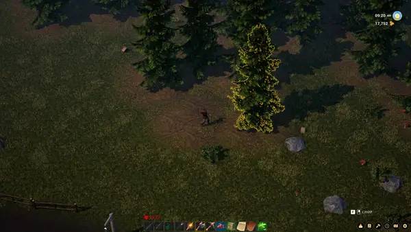 Интерфейс Tales from The Dancing Moon во время прохождения