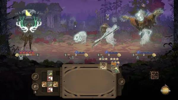 Интерфейс Tamarak Trail во время прохождения