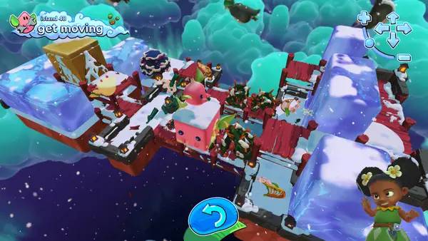 Интерфейс Tempopo во время прохождения