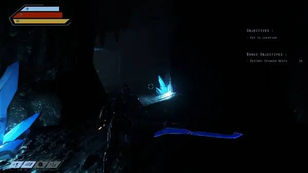 Интерфейс The Admin во время прохождения