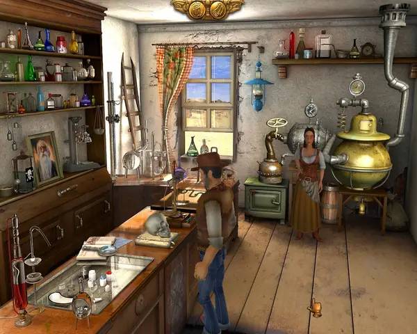 Интерфейс The Bad, the Ugly and the Sober во время прохождения